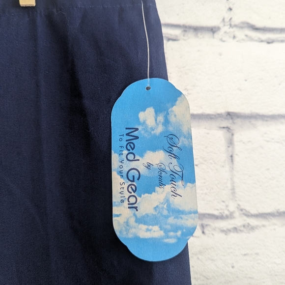 Med Gear Scrubs To Fit Your Style Blue Pants Women's Size Medium NWT Vintage - Picture 5 of 7